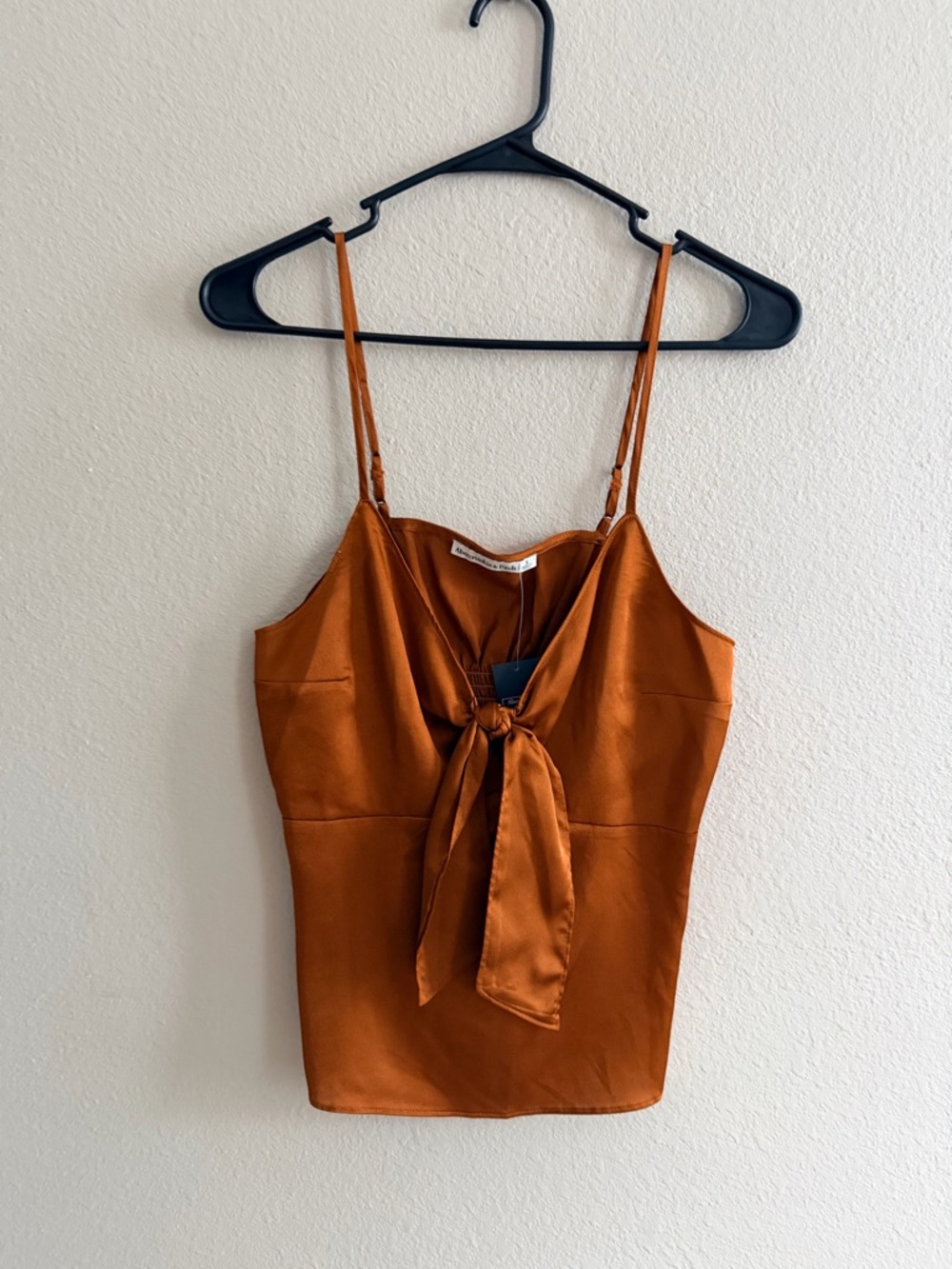 Abercrombie & Fitch Satin Bow Front Cami